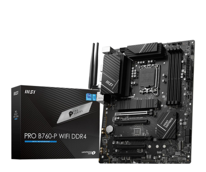 MSI Płyta główna PRO B760-P WIFI DDR4 s1700 4DDR4 DP/HDMI ATX